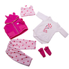 Reborn Baby Dolls Clothes Reborn Doll Accesories Cotton Fabric for 17-18 Inch Reborn Doll Not Include Reborn Doll Giraffe Soft Pure Handmade Girls