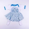 Reborn Baby Dolls Clothes Reborn Doll Accesories Cotton Fabric for 17-18 Inch Reborn Doll Not Include Reborn Doll Heart Soft Pure Handmade Girls