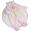 Reborn Baby Dolls Clothes Reborn Doll Accesories Cotton Fabric for 22-24 Inch Reborn Doll Not Include Reborn Doll Bear Soft Pure Handmade Girls