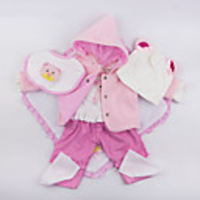 Reborn Baby Dolls Clothes Reborn Doll Accesories Cotton Fabric for 22-24 Inch Reborn Doll Not Include Reborn Doll Bear Soft Pure Handmade Girls
