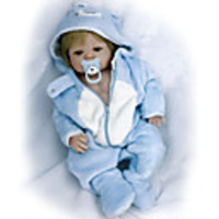 Reborn Baby Dolls Clothes Reborn Doll Accesories Cotton Fabric for 22-24 Inch Reborn Doll Not Include Reborn Doll Creative Soft Pure Handmade Girls