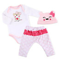Reborn Baby Dolls Clothes Reborn Doll Accesories Fabrics for 20-22 Inch Reborn Doll Not Include Reborn Doll Soft Pure Handmade Girls