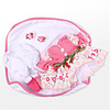 Reborn Baby Dolls Clothes Reborn Doll Accesories Fabrics for 20-22 Inch Reborn Doll Not Include Reborn Doll Soft Pure Handmade Girls