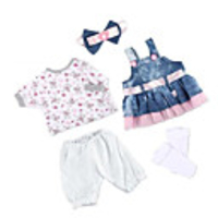 Reborn Baby Dolls Clothes Reborn Doll Accesories Fabrics for 20-22 Inch Reborn Doll Not Include Reborn Doll Soft Pure Handmade Girls