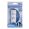 Rechargeable Battery Pack (3600mAh) for Wii Remote Controller