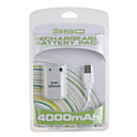 Rechargeable Battery Pack (4000mAh) with Chargeable Cable for Xbox 360 Controller