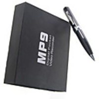 Rechargeable Digital VGA-Quality Pin-hole Spy Video Camera USB Drive Disguised as Working Pen (4GB)