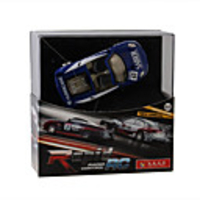Rechargeable R/C Model LED Racing Car with Desktop Stand (40MHz)