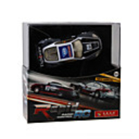 Rechargeable R/C Model LED Racing Car with Desktop Stand (40MHz)