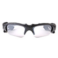 Rechargeable Spy Bluetooth Sunglasses (Black)