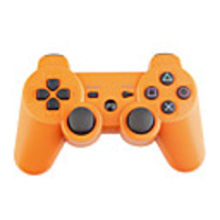 Rechargeable USB DualShock 3 Wireless Controller for Playstation 3/PS3 (Orange)