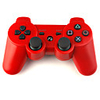 Rechargeable USB DualShock 3 Wireless Controller for Playstation 3/PS3 (Red)