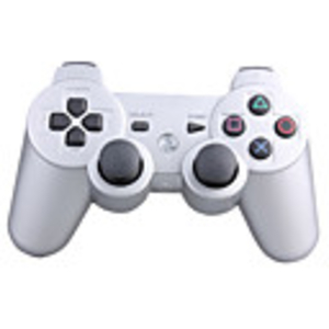Rechargeable USB DualShock 3 Wireless Controller for Playstation 3/PS3 (Silver)