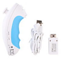 Rechargeable Wireless Nunchuk for Wii (White)