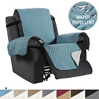 Recliner Sofa Slipcover Reversible Sofa Cover Furniture Protector Couch Cover Water Resistant Elastic Straps Pets Kids Children Dog Cat miniinthebox