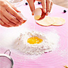 Rectangle Silicone Kneading Pad - 50cm by 40cm,  Clear Scale Reference,  Water Resistant,  Non-Stick,  Easy Clean,  For Kitchen Baking Cutting Rolling Pad