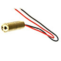 Red Laser Module - Focused Dot (3.5V~4.5V 9mm 5mW)