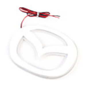 Red Light LED Car Badge Light Stiker Car Decoration for Mazda M6-Atenza