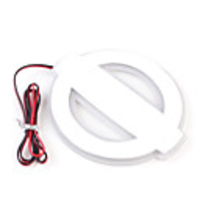 Red Light LED Car Badge Light Stiker Car Decoration for NISSAN TIIDA Hatch