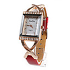 Red PU Leather Band Women