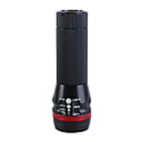 Red Warning Ring Mini LED Focusable Flashlight