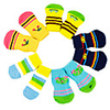Red/Black/Green/Blue/Yellow Cotton Socks Boots For Dogs
