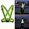 Reflective Vest Safety Vest Running Gear Adjustable Breathable Durable Class 2 High Visibility Reflective Strip Portable Lightweight Comfy Versatile for Running Cycling / Bike Jogging Dog Walking Men