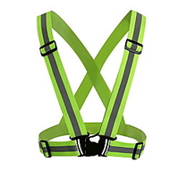 Reflective Vest Safety Vest Running Gear Adjustable Breathable Durable Class 2 High Visibility Reflective Strip Portable Lightweight Comfy Versatile for Running Cycling / Bike Jogging Dog Walking Men