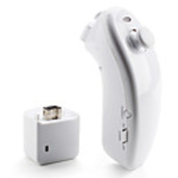 Reliable Wireless Nunchuk Controller for Wii (White)