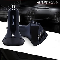 REMAX 3USB Car Charger Mobile Phone Smart 2A Car With Car Charger One With Three New Aliens