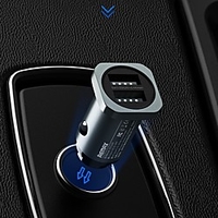 Remax Fast Charge Car Charger Mobile Phone Charger Dorset Dual USB Car Charger 2.4A RCC-226