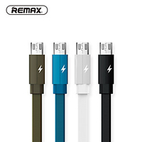 Remax Micro USB Cable 2 A 1.0m(3Ft) Flat / Braided Terylene USB Cable Adapter For Samsung / Huawei / Xiaomi