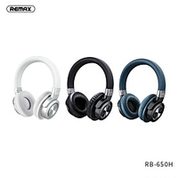 REMAX New RB-650HB Head-Mounted Bluetooth 5.0 Wireless Stereo Bass Music Headphones