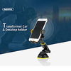 Remax Phone Holder Stand Mount Car Car Holder Phone Holder Cupula Type Adjustable 360°Rotation Silicone Phone Accessory iPhone 12 11 Pro Xs Xs Max Xr X 8 Samsung Glaxy S21 S20 Note20 miniinthebox