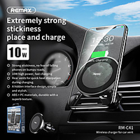 Remax Phone Holder Stand Mount Car Car Holder Phone Holder Stickup Type 360°Rotation Silicone ABS Phone Accessory iPhone 12 11 Pro Xs Xs Max Xr X 8 Samsung Glaxy S21 S20 Note20 miniinthebox