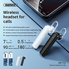REMAX RB-t33 Telephone Driving Headset Bluetooth5.0 Sweatproof for Car Motorcycle