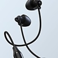 REMAX RM-208 Hands-Free Wired Sleep Earphone For iPhone Xiaomi Huawei MP3 Player Universal Super Bass Hadphones Wired Control With Mic Mobile Phone Headset