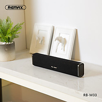 Remax/ Rui Liang RB-M33 Fabric Bluetooth Speaker Bluetooth 5.0TWS Stereo Outdoor Desktop Subwoofer