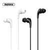 Remax Ruiliang RW-108 fashion music call wired headset TPE wire is not easy to wrap around skin-friendly silicone