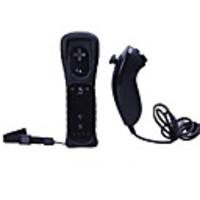 Remote and Nunchuk Controller Case for Wii (Black)