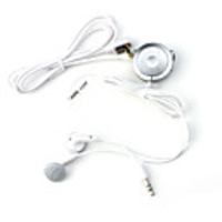 Remote Control Earphones for PSP 2000 (White)