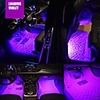 Remote Control LED Interior Neon Decorative Lamp Strip Accessories Projector Atmosphere Galaxy Multiple lighting Car Lamp