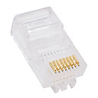 Replacement AMP RJ45 Network Crimp Plugs (100)