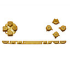 Replacement Button Kit for PSP (Gold)
