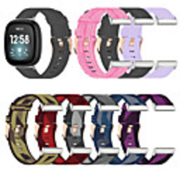 Replacement Colorful Nylon Strap Watch Band for Fitbit Versa 3 / Fitbit Sense Sport Women Bracelet Wrist Strap