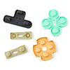 Replacement Conductive Rubber Pad Set for PS2 Control Pad (5 pcs)