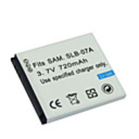 Replacement Digital Camera Battery 07A for SAMSUNG Digital SAM-ST50