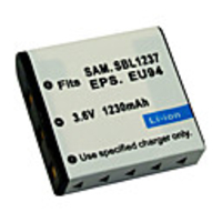Replacement Digital Camera Battery 1237/EU94 for SAMSUNG Digital L55/Digimax /L80