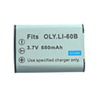 Replacement Digital Camera Battery D-LI78/LI-60B for PENTAX Digital V20/W60/M60
