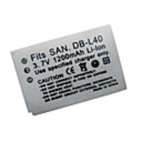 Replacement Digital Camera Battery DBL40 for SANYO Digital DMX-HD2/HD1/VPC-HD1A